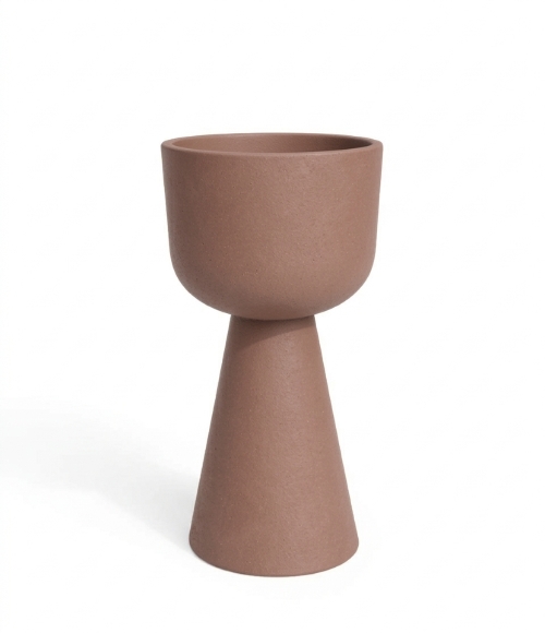 Donica ogrodowa biała 80 cm Zendo